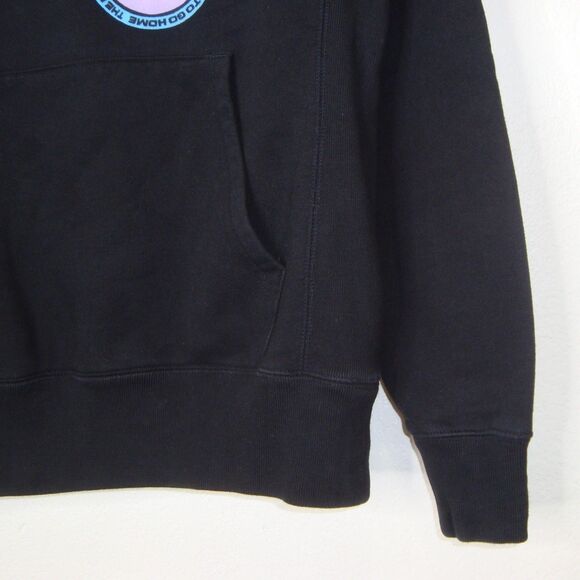 SECRET CLUB 'WELCOME TO THE END' Black Hoodie Sweatshirt Unisex - Picture 7 of 9